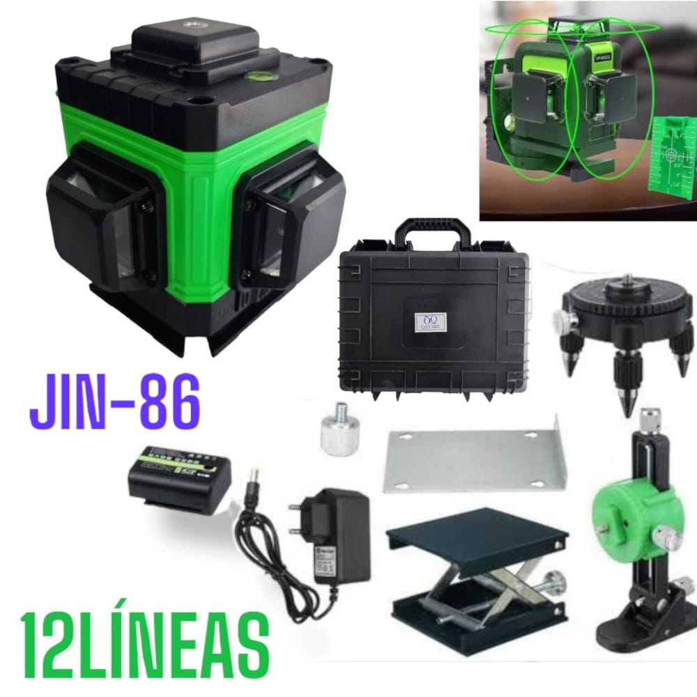 Láser Autonivelante 3D con Haz de Luz Verde Nivelador de 16Líneas 360° Green Láser Autonivelante 3D con Haz de Luz Verde Nivelador de 12Líneas 360° Green Láser Autonivelante 3D con Haz de Luz Verde Nivelador de 16Líneas 360° Green Láser Autonivelante 3D con Haz de Luz Verde Nivelador de 12Líneas 360° Green