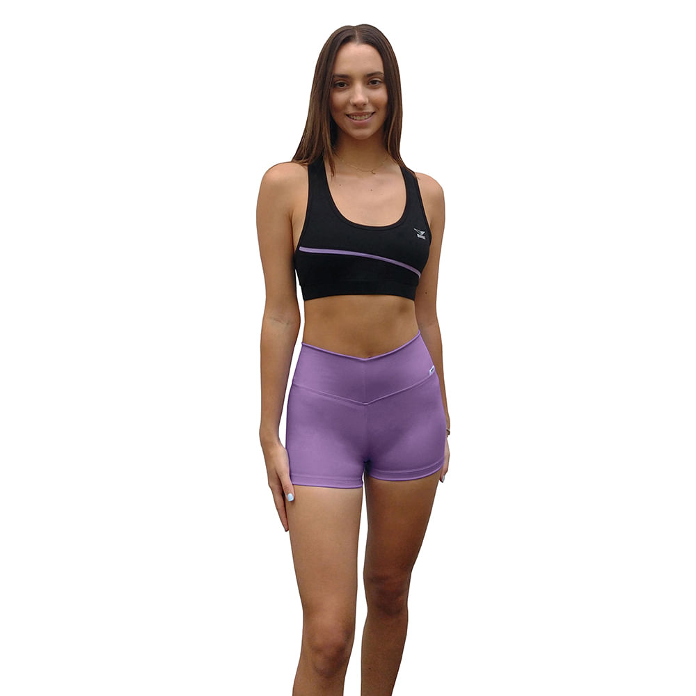 Leggins biker boxer deportivo licra Revati FT106-LM-M5 Lila L Leggins biker boxer deportivo licra Revati FT106-LM-M5 Lila L