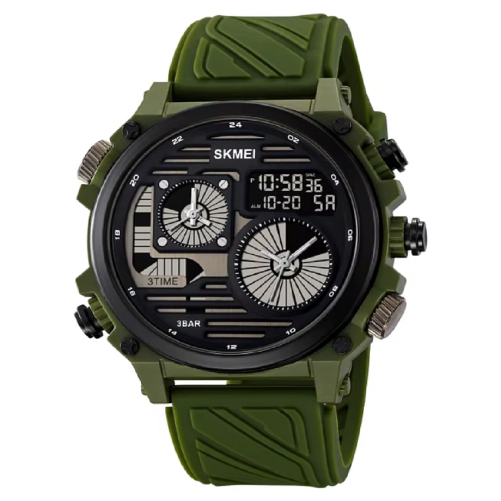 Reloj Skmei 2202 Negro Analogo y Digital
