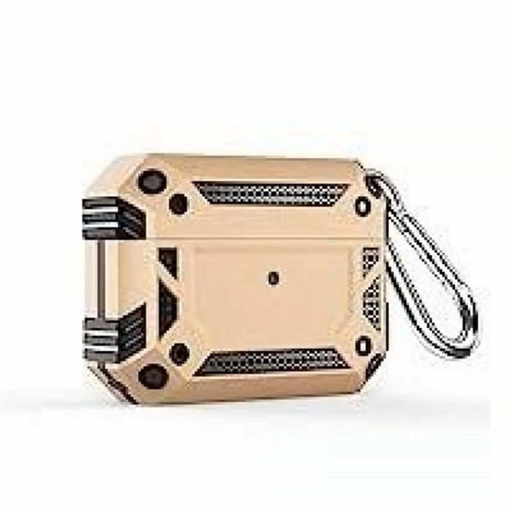 Case Armor para Airpods Pro Dorado Case Armor para Airpods Pro Dorado