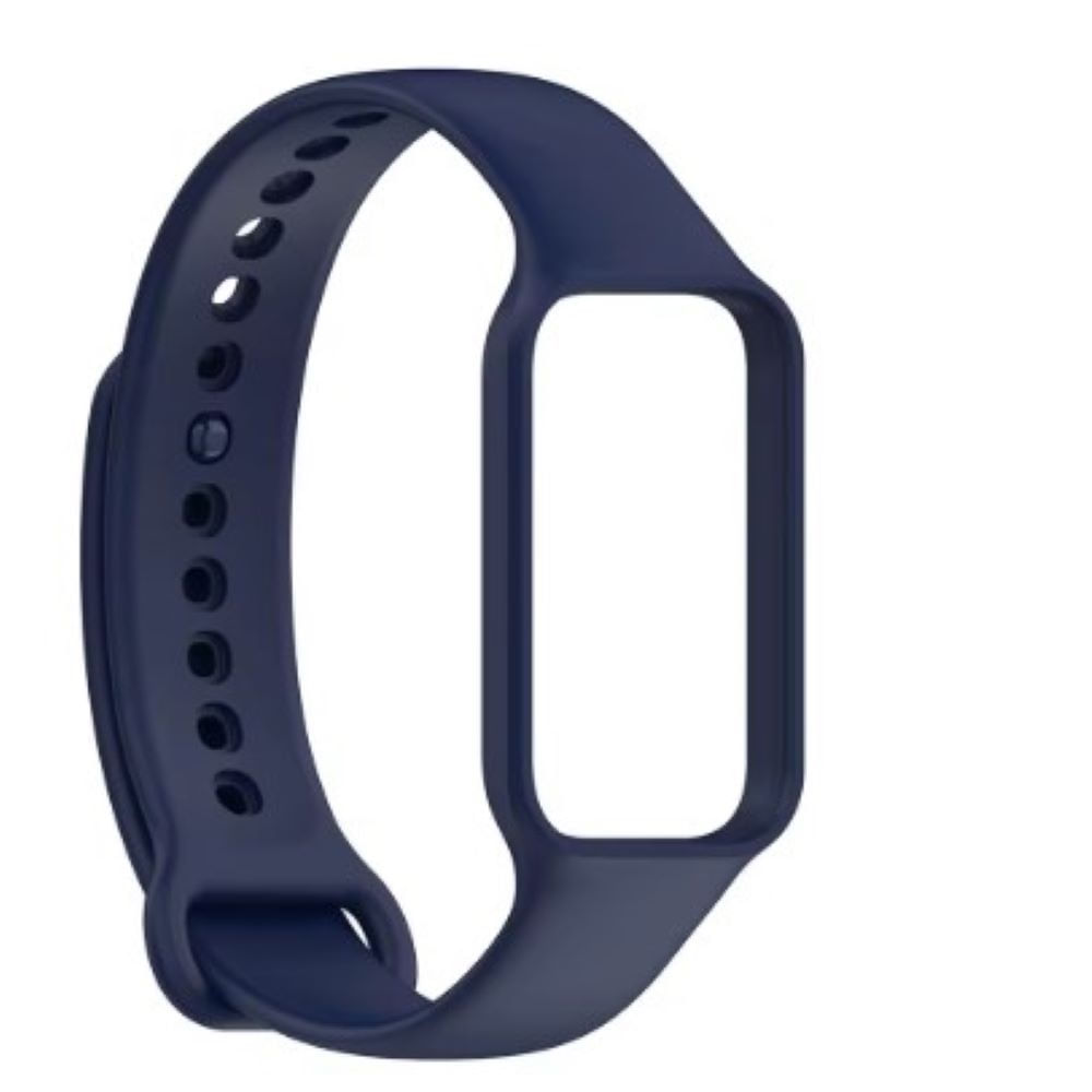 Correa de silicona Para Xiaomi Smartband 8 active y Redmi Smartband 2 azul Marino
