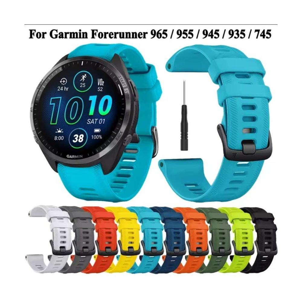 Correa para Garmin Forerunner 965 955 945 935 745 22mm