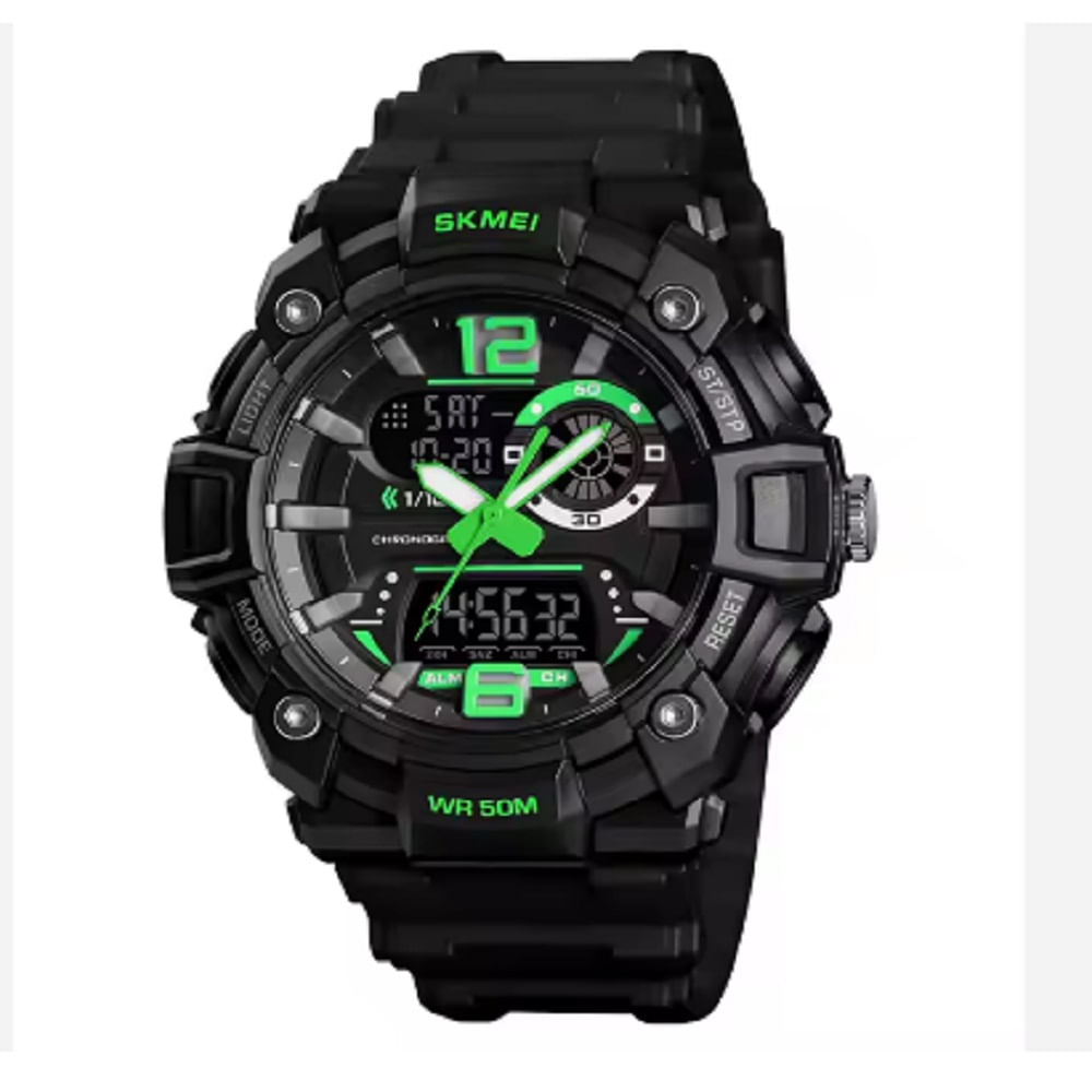Reloj Hombre Skmei 1529 Sumergible Digital Alarma Cronometro