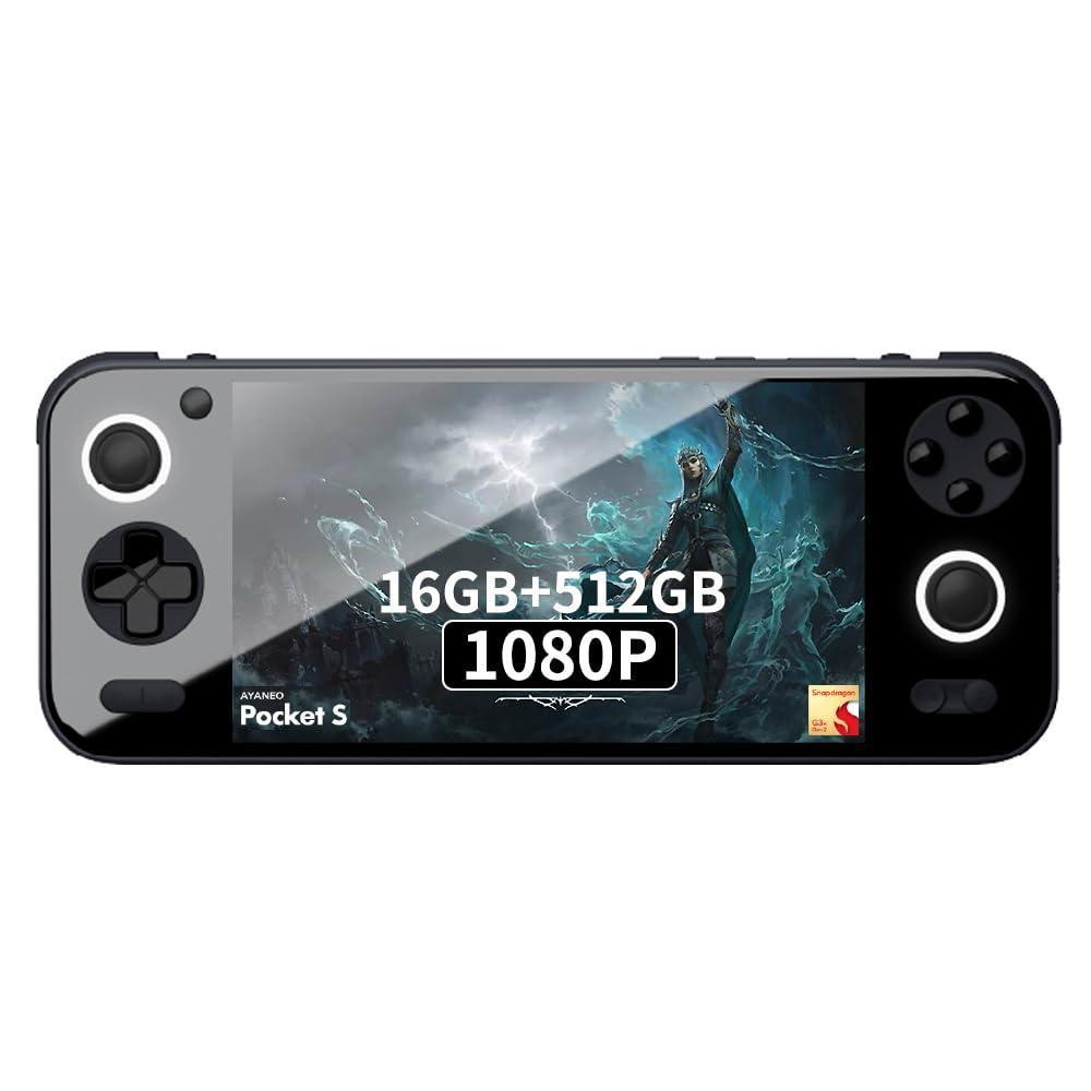 AYANEO Pocket S consola portátil Android Snapdragon G3x Gen 2 AYANEO Pocket S consola portátil Android Snapdragon G3x Gen 2