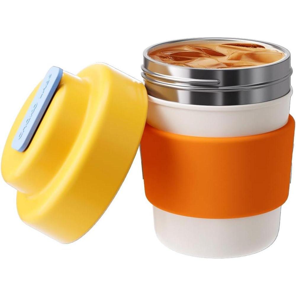 Taza Chako Lab 14oz Amarillo Sin Bpa