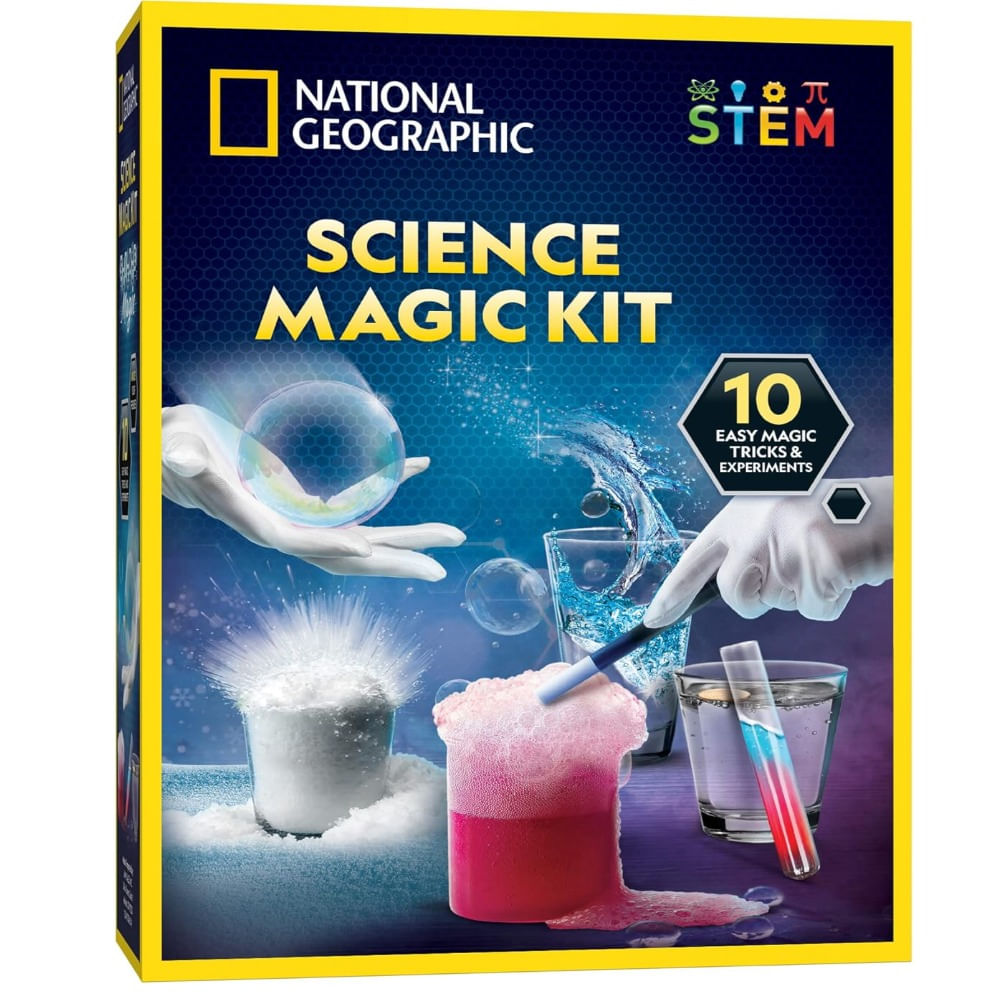 National Geographic Science Magic Set – Kit de ciencia para niños 816448027680 National Geographic Science Magic Set – Kit de ciencia para niños 816448027680