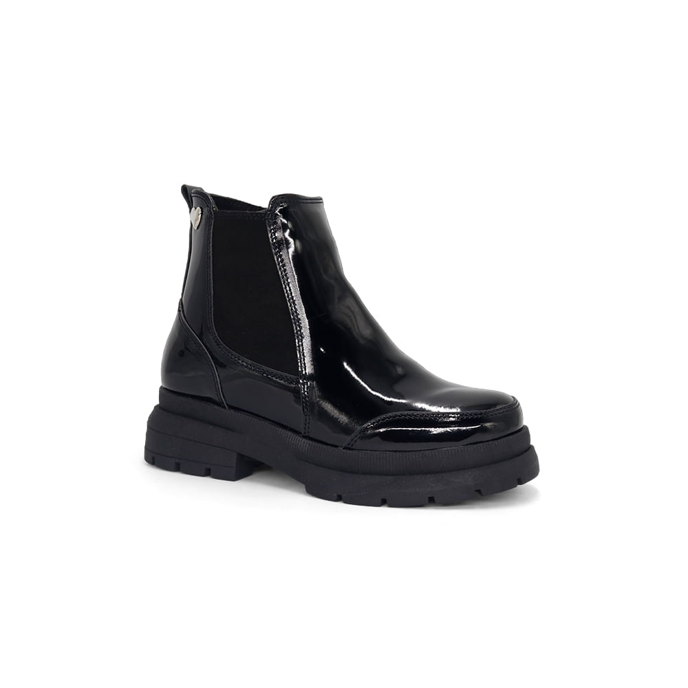 Botines Niña Cuero PAR&SS KIDS MV25-LARA-N NEGRO 30
