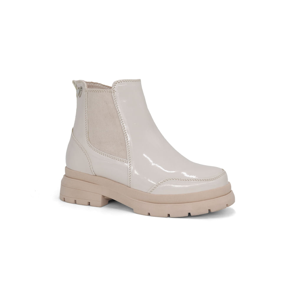 Botines Niña Cuero PARSS KIDS MV25-LARA-N beige Botines Niña Cuero PAR&SS KIDS MV25-LARA-N MARFIL 30