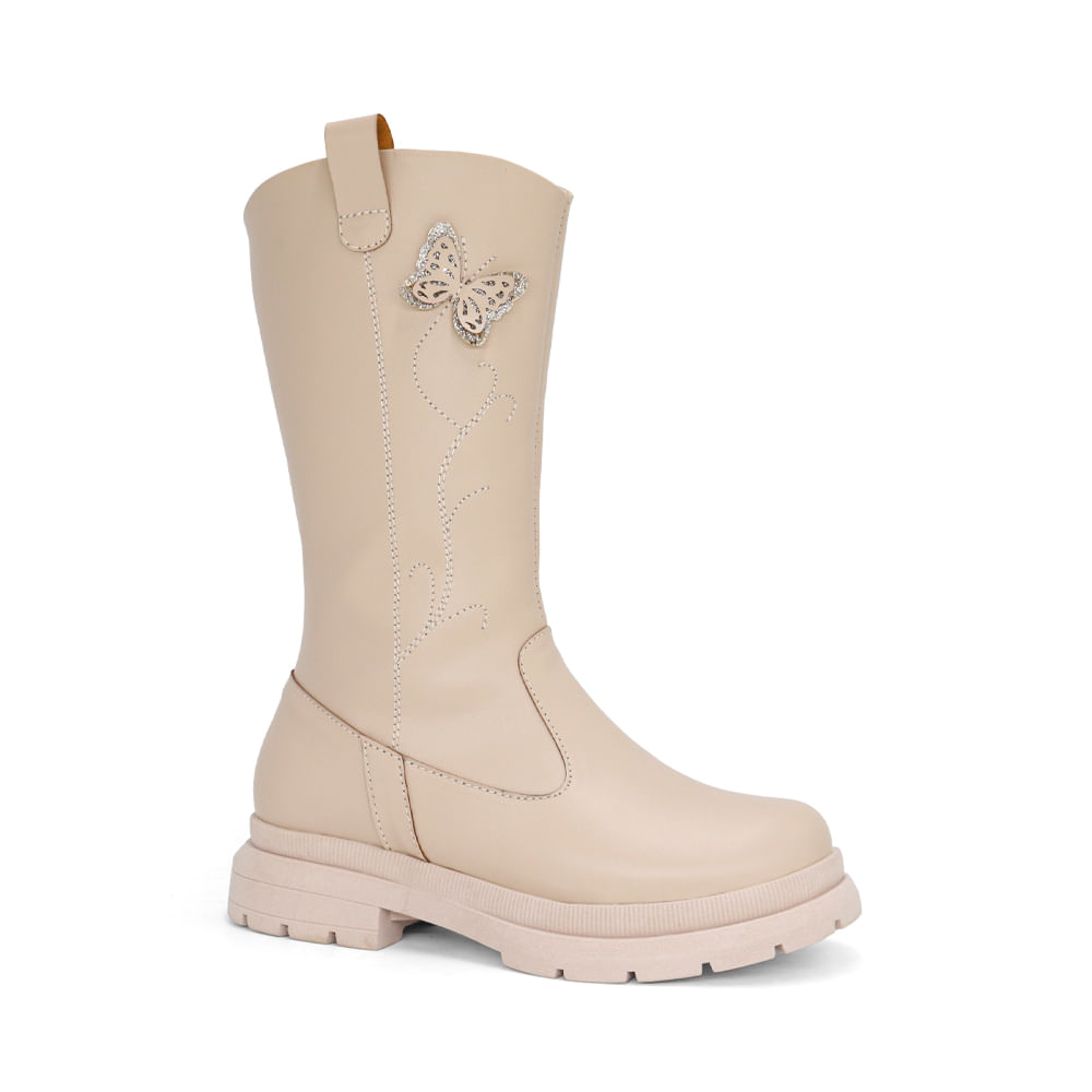 Botines Niña Cuero PAR&SS KIDS MV25Q3-SOL BEIGE 27