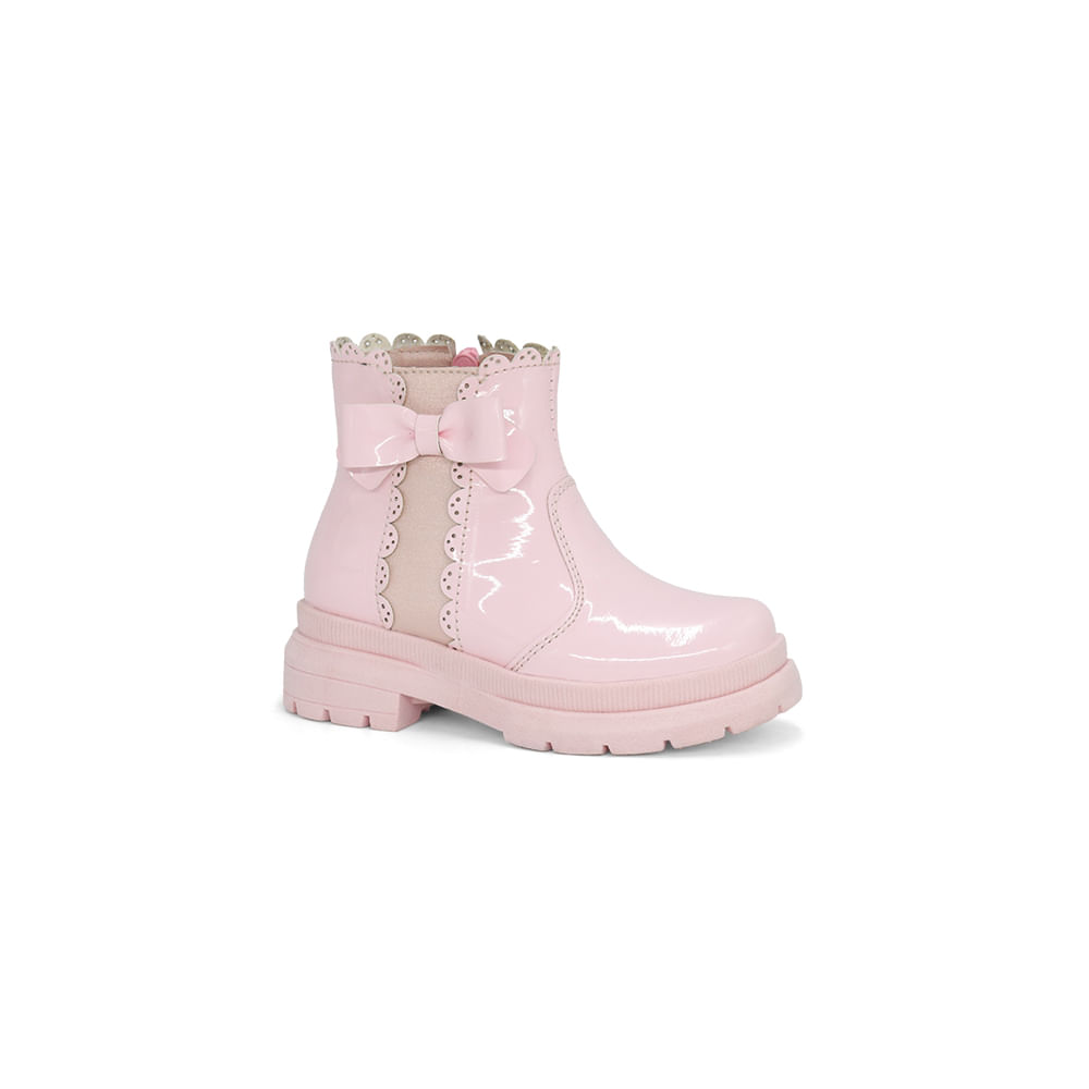 Botines Niña Cuero PAR&SS KIDS MV25-GRECIA ROSADO 24
