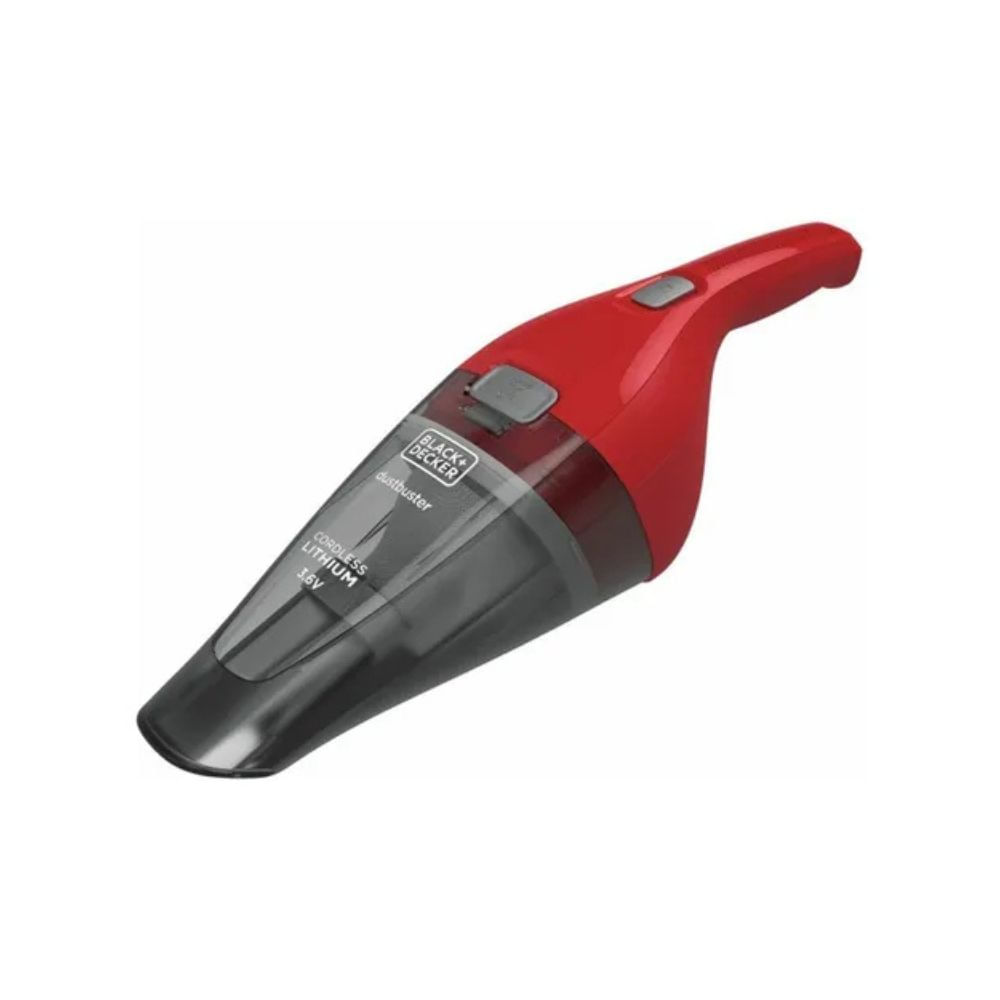 ASPIRADORA DE MANO INALÁMBRICA 3.6V ROJO BLACK+DECKER