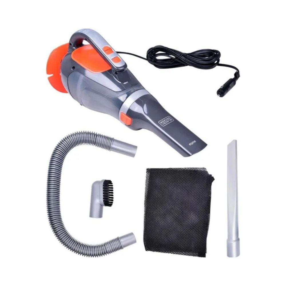 ASPIRADORA DE MANO BLACK+DECKER BDCV610-LA NEGRA Y NARANJA