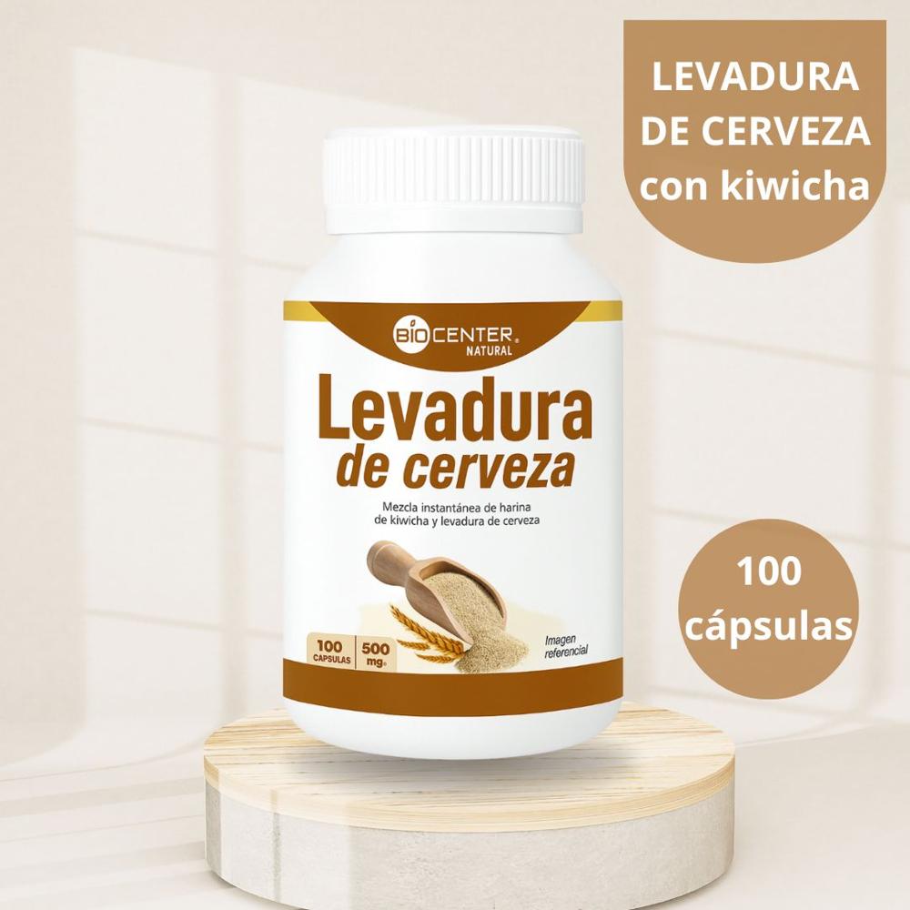 Levadura de Cerveza Biocenter 100 cápsulas