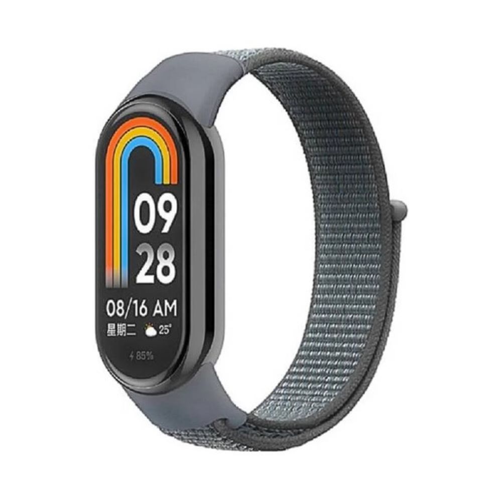 Correa de nylon Xiaomi Band 8 9 Grey Correa de nylon Xiaomi Band 8 9 Grey