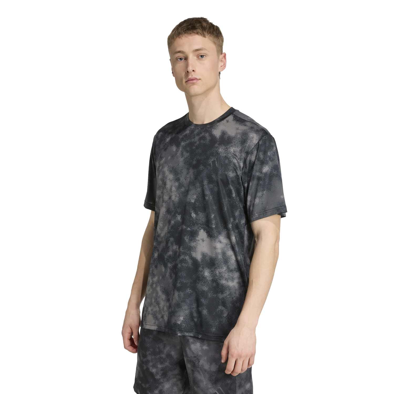 Polo Deportivo Adidas Hombre Workout Essentials Plus Jw9707 Negro