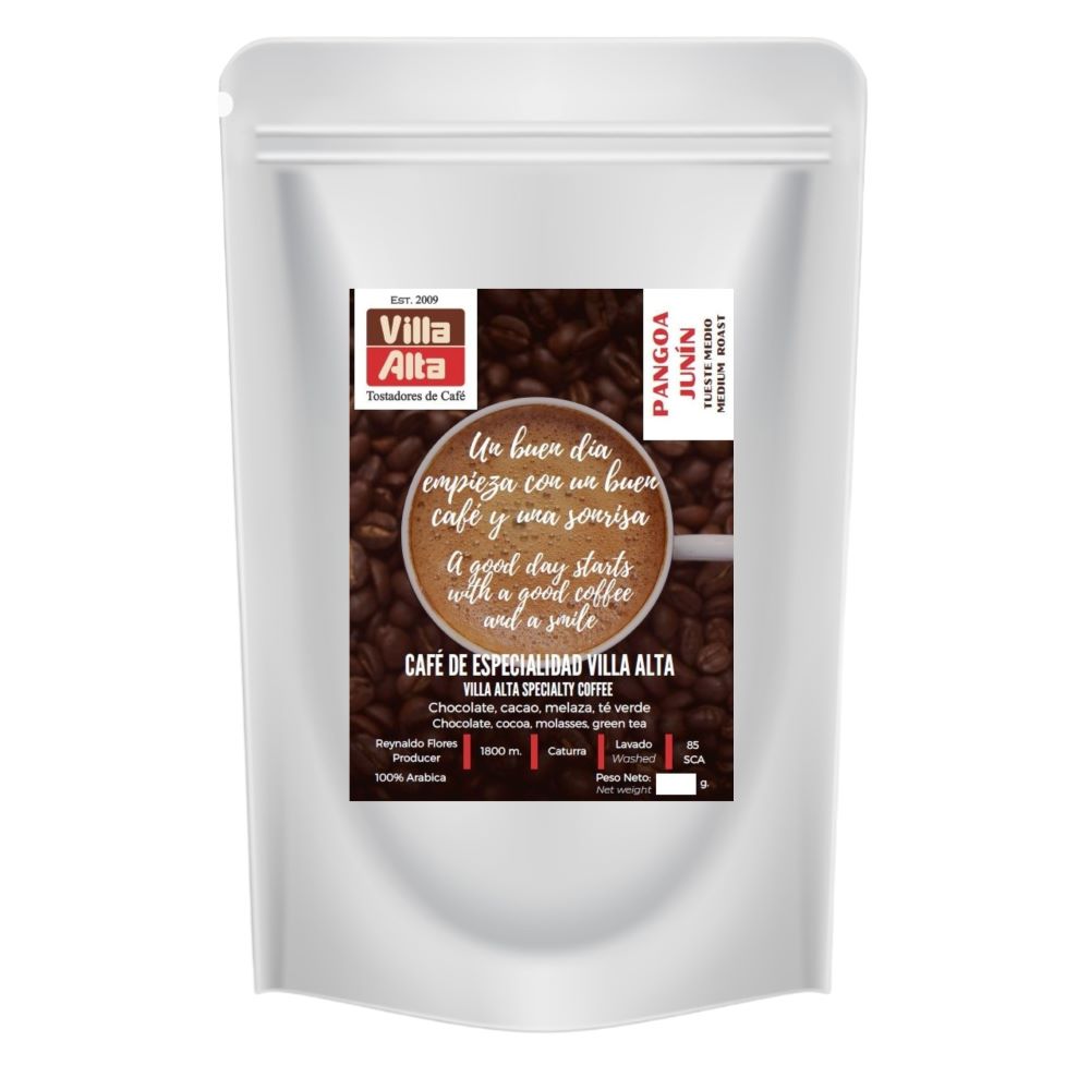 Café de especialidad Villa Alta Origen Pangoa Molido Medio de 500g