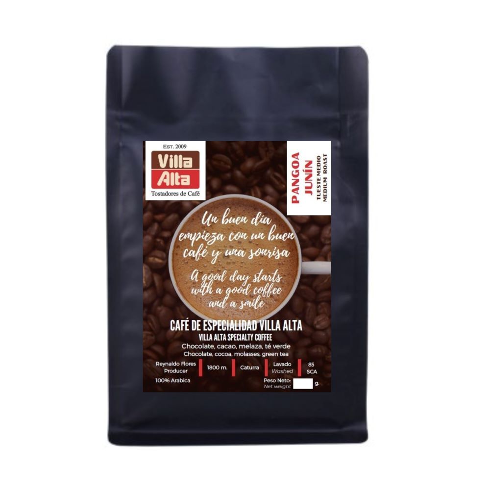 Café de especialidad Villa Alta Origen Pangoa Molido Grueso de 250g