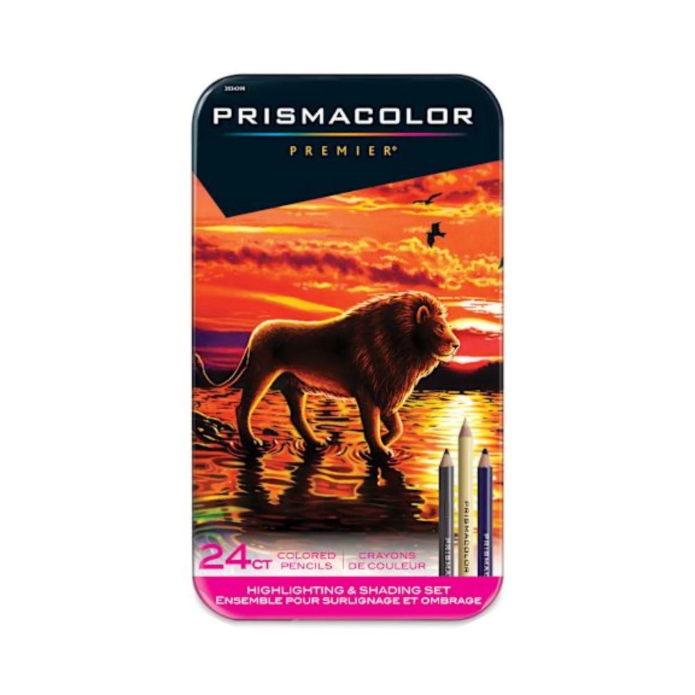 Colores Prismacolor Premier para iluminar y sombrear x24