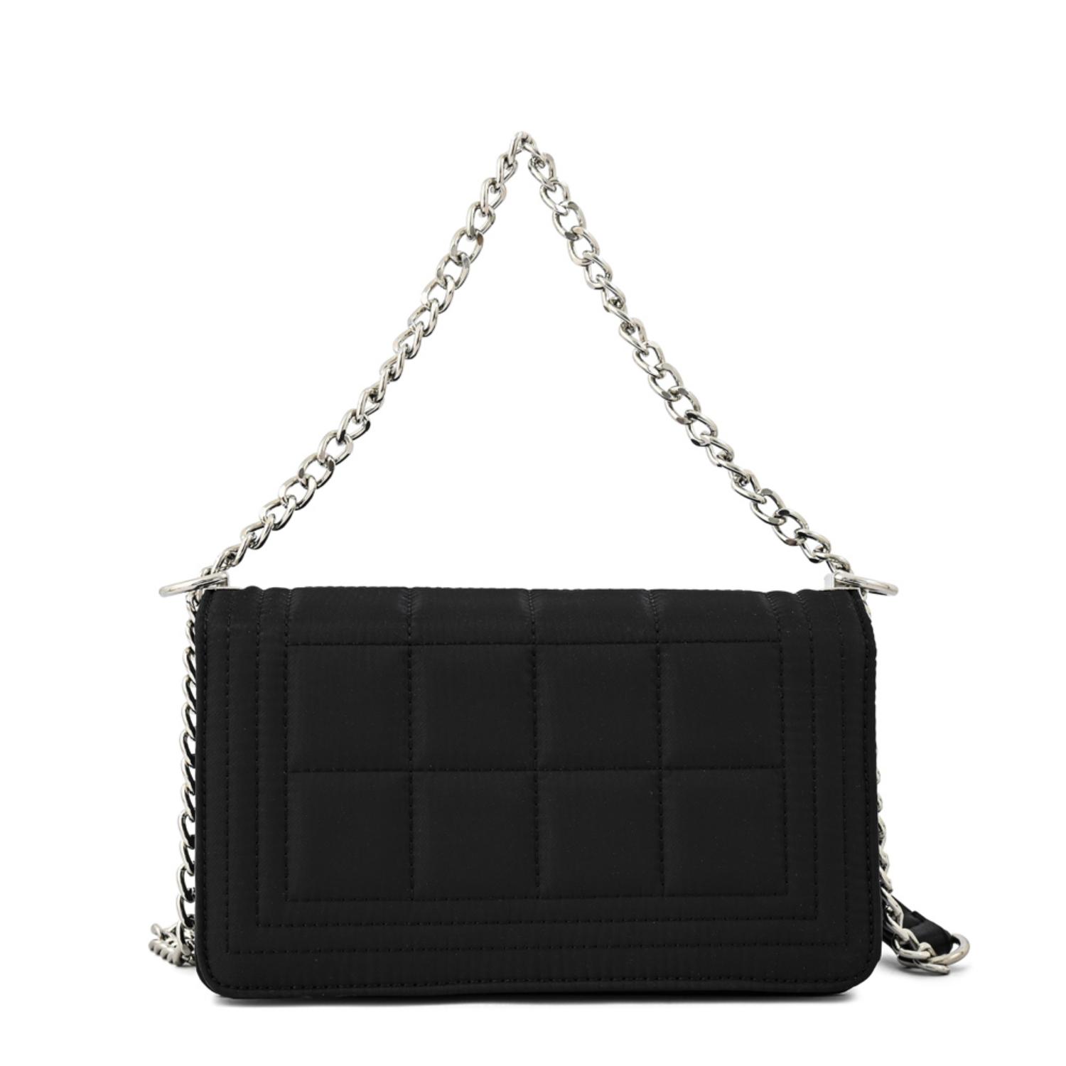 Crossbody Ziol Nay Negro Y Textura