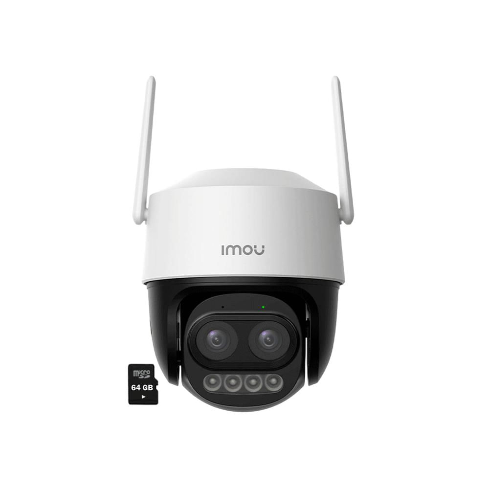 Cámara CRUISER Z 5MP Doble lente Visión Noche Disuasión activa 64GB