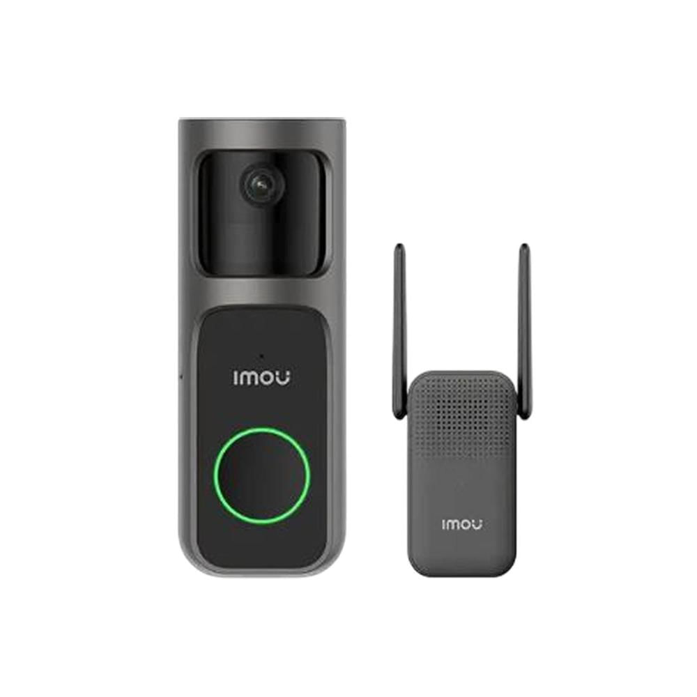 IMOU Doorbell 2S Kit 2K Timbre Cámara Batería Detección Merodeo Alarma