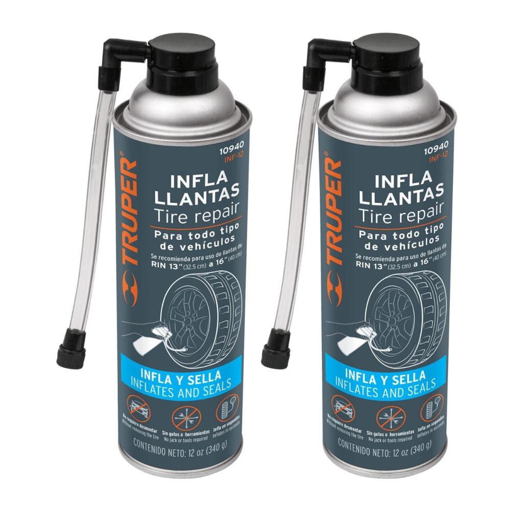 Sellador de llantas 12oz 2 unidades Truper 10940(2)