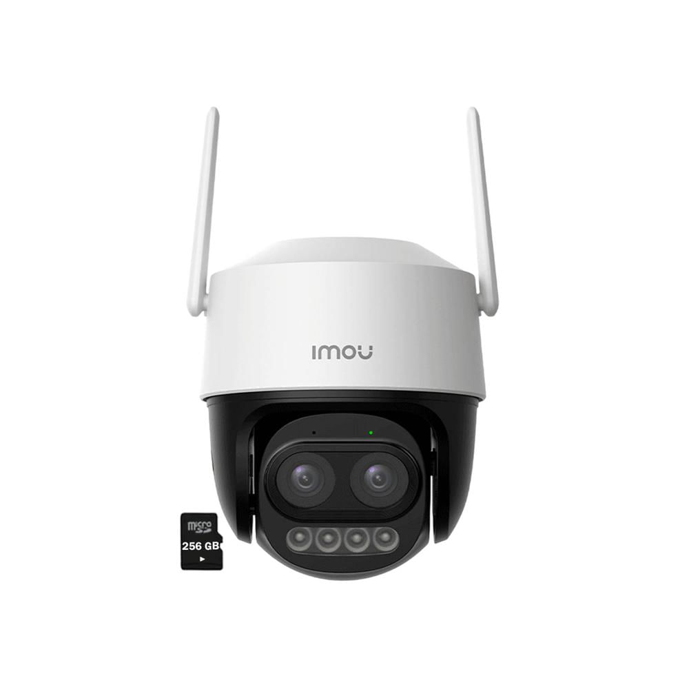 Cámara IMOU CRUISER Z 5MP Lente dual Luz Disuasiva Visión Noche 256GB