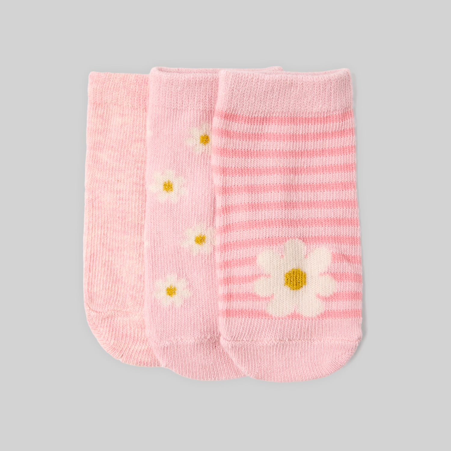 Medias Para Bebe Niña Baby Circus Pack X3 T1