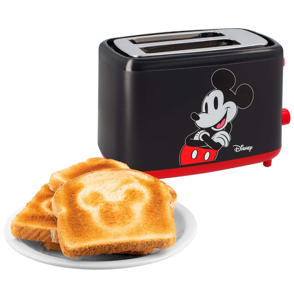 Tostadora ATMA 2 Panes Disney TOAT39PE Negro