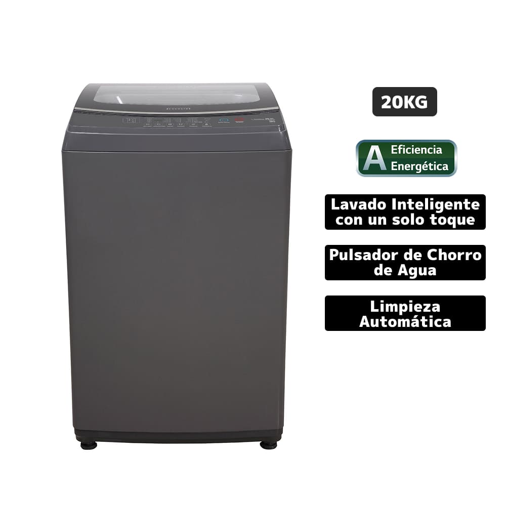 Lavadora BLACKLINE Carga Superior 20 Kg SPBL20TL Gris Oscuro