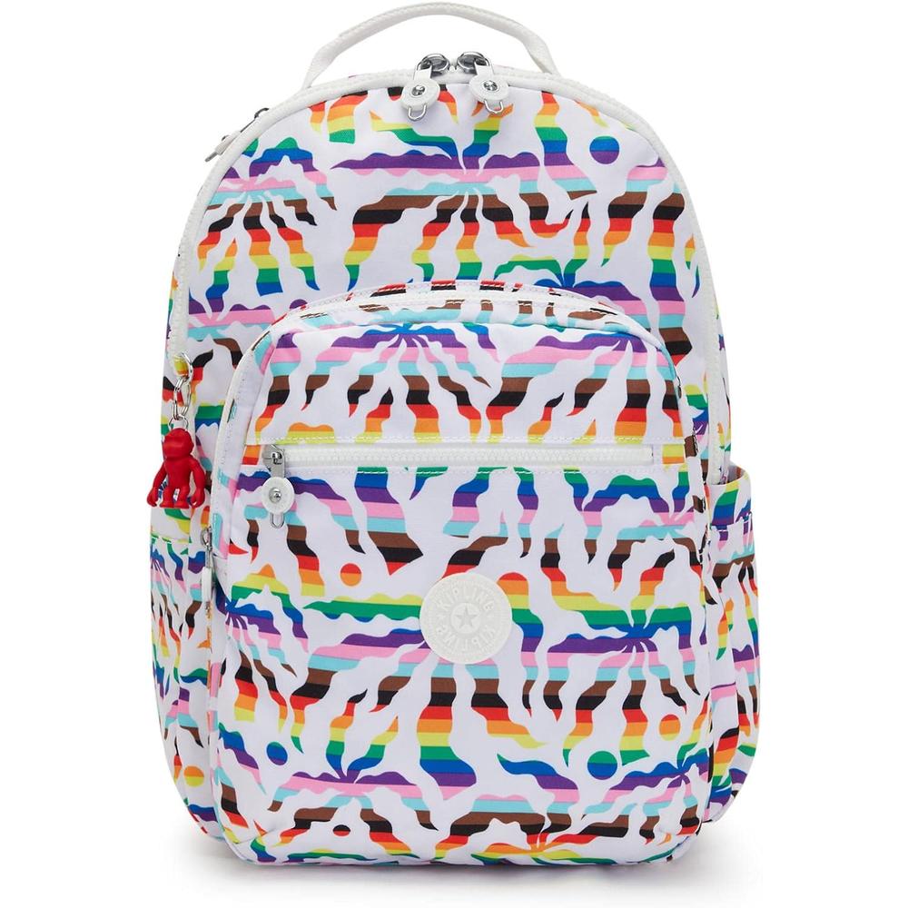 Kipling Seoul KI0451 Mochila para Mujer | Rainbow Palm