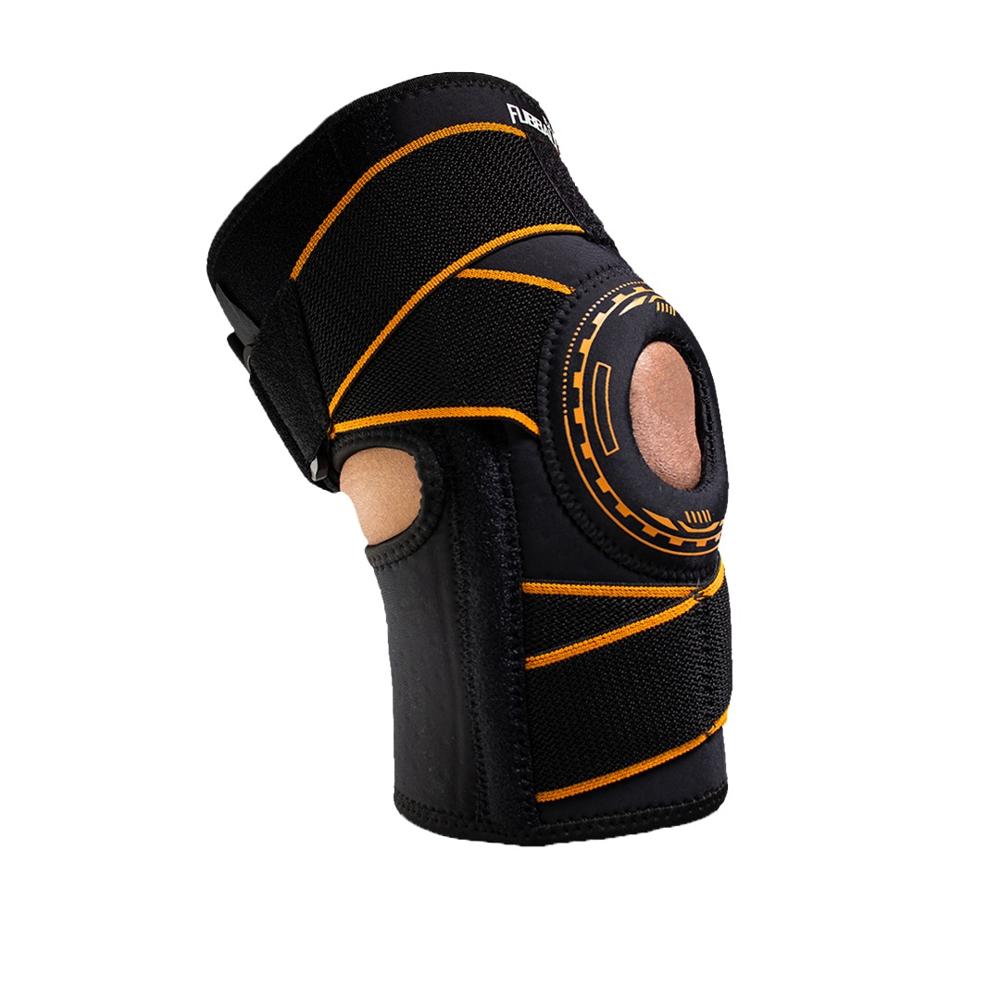 Rodillera Ajustable de Compresión Para Deporte Talla Standard Color Naranja