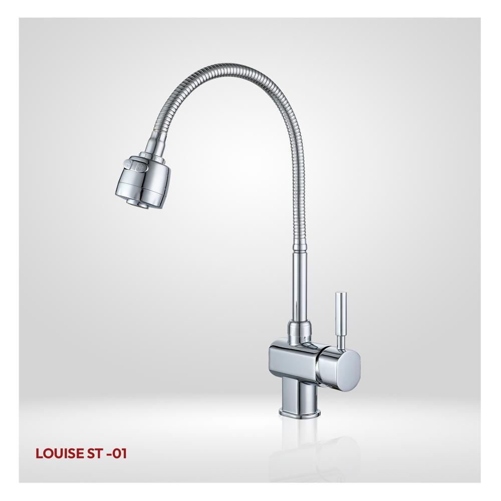 Llave/Mezcladora Monocomando P/Cocina Al Mueble Louise ST-01 Cromado - STONE Llave/Mezcladora Monocomando P/Cocina Al Mueble Louise ST-01 Cromado - STONE