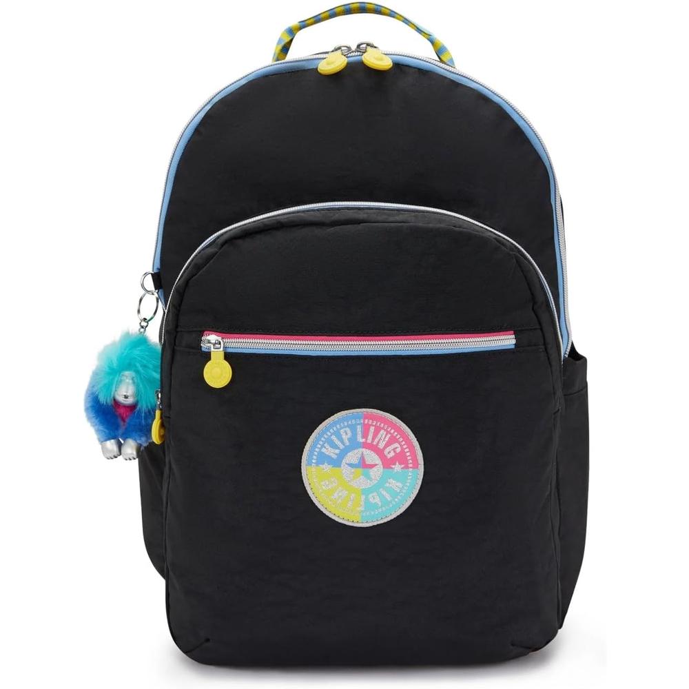 Kipling Seoul KI5323 Mochila Extra Grande para Mujer | True Black Fc25