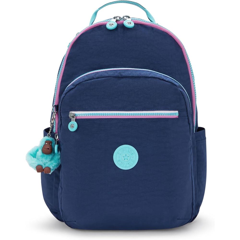 Kipling Seoul KI5210 Mochila Grande Para Mujer | Resort Navy