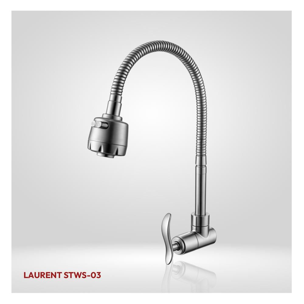Llave De Lavadero A La Pared Laurent STWS-03 Cromado - STONE Llave De Lavadero A La Pared Laurent STWS-03 Cromado - STONE