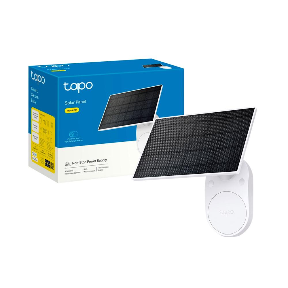 Panel Solar Tapo A201 para Cámara de Seguridad Batería Recargable