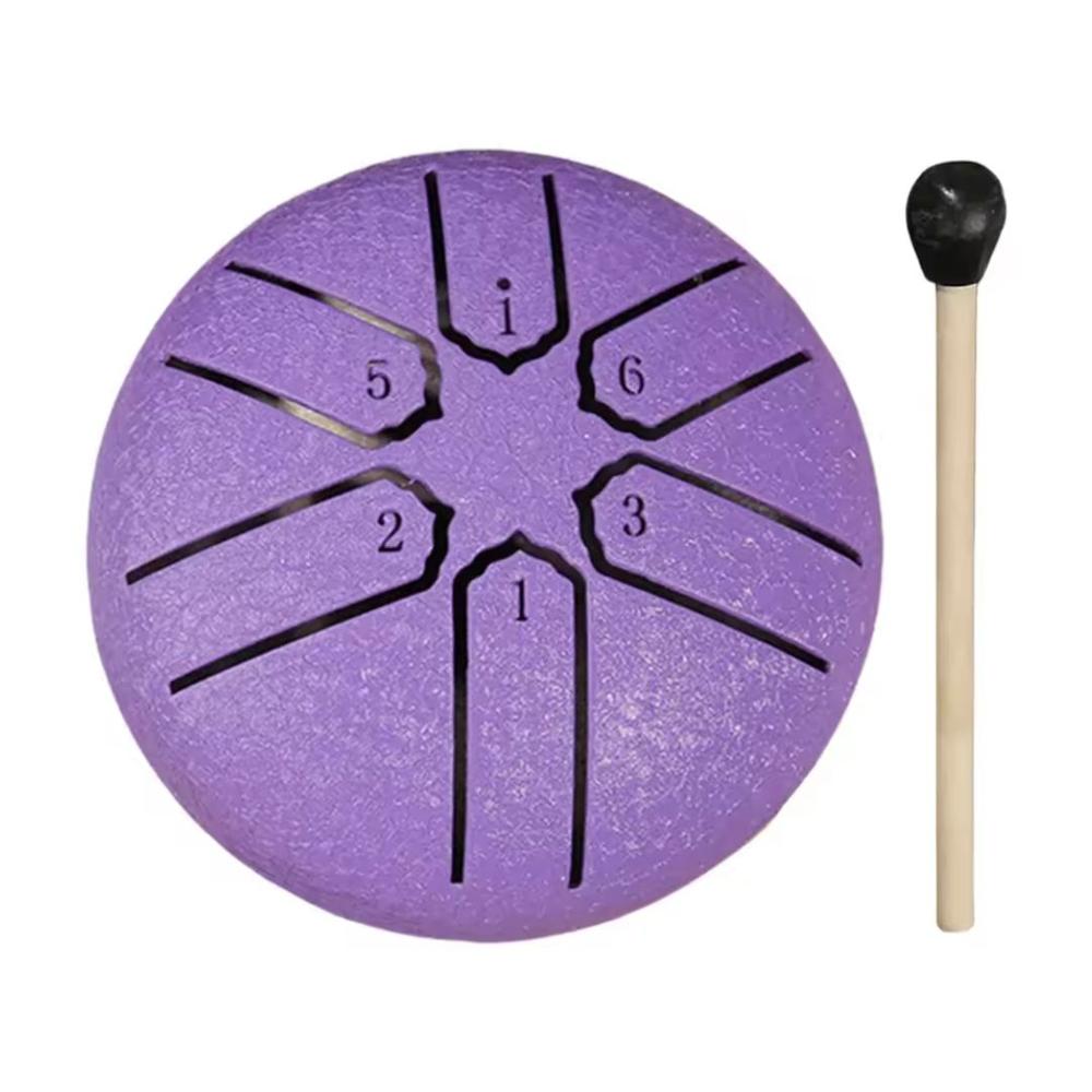 Tambor de Lluvia o Lengüeta 3"" de 6 notas – Sonido Relajante