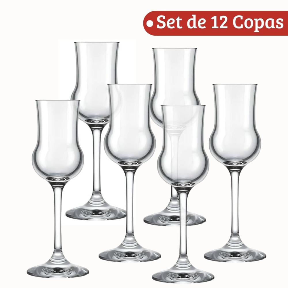 Copa Pisco 90ml Alambic Nadir, 12 Copas De Psico