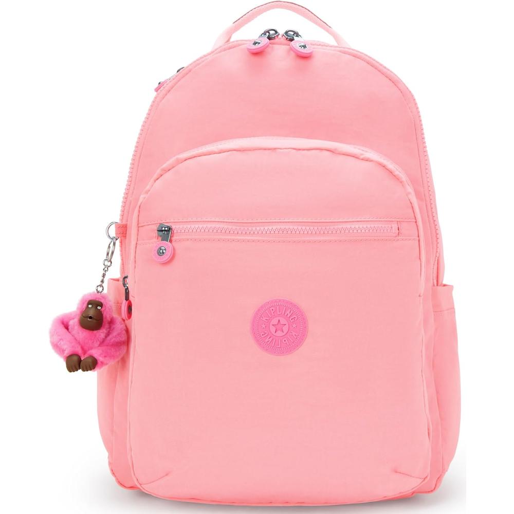 Kipling Seoul KI5210 Mochila Grande Para Mujer | Coral (Coral Sea)