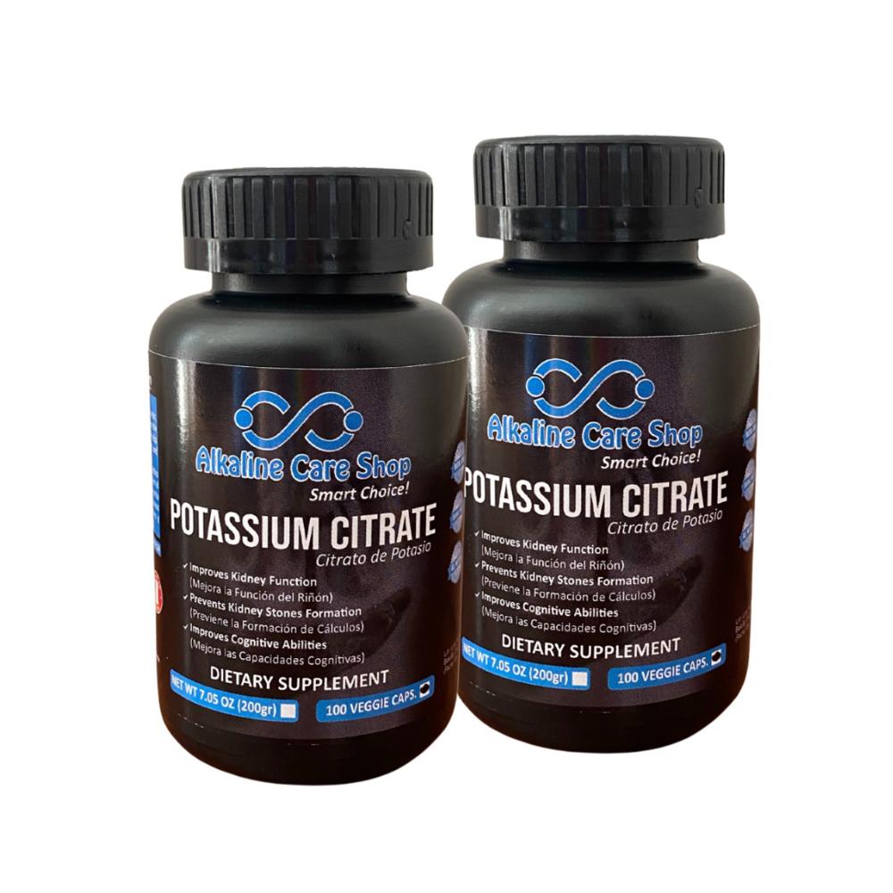 Citrato de Potasio 200 Cápsulas Alkaline Care