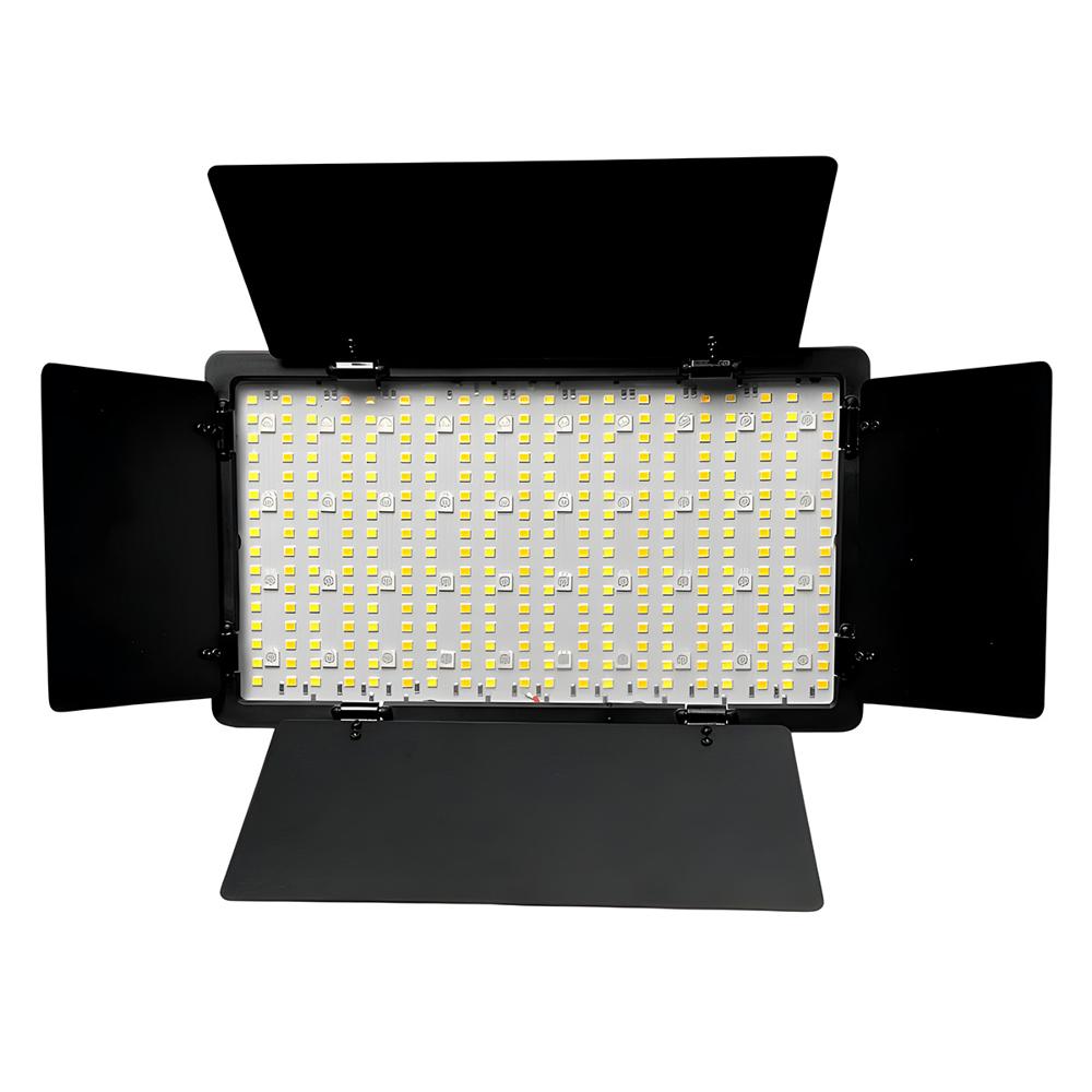 Luz LED RGB Panel Profesional Con Viseras U600RGB Luz LED RGB Panel Profesional Con Viseras U600RGB