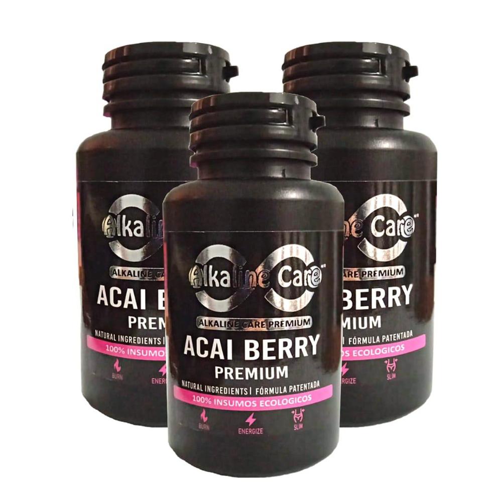 Acai Berry Atomizado 300 Capsulas Alkaline Care