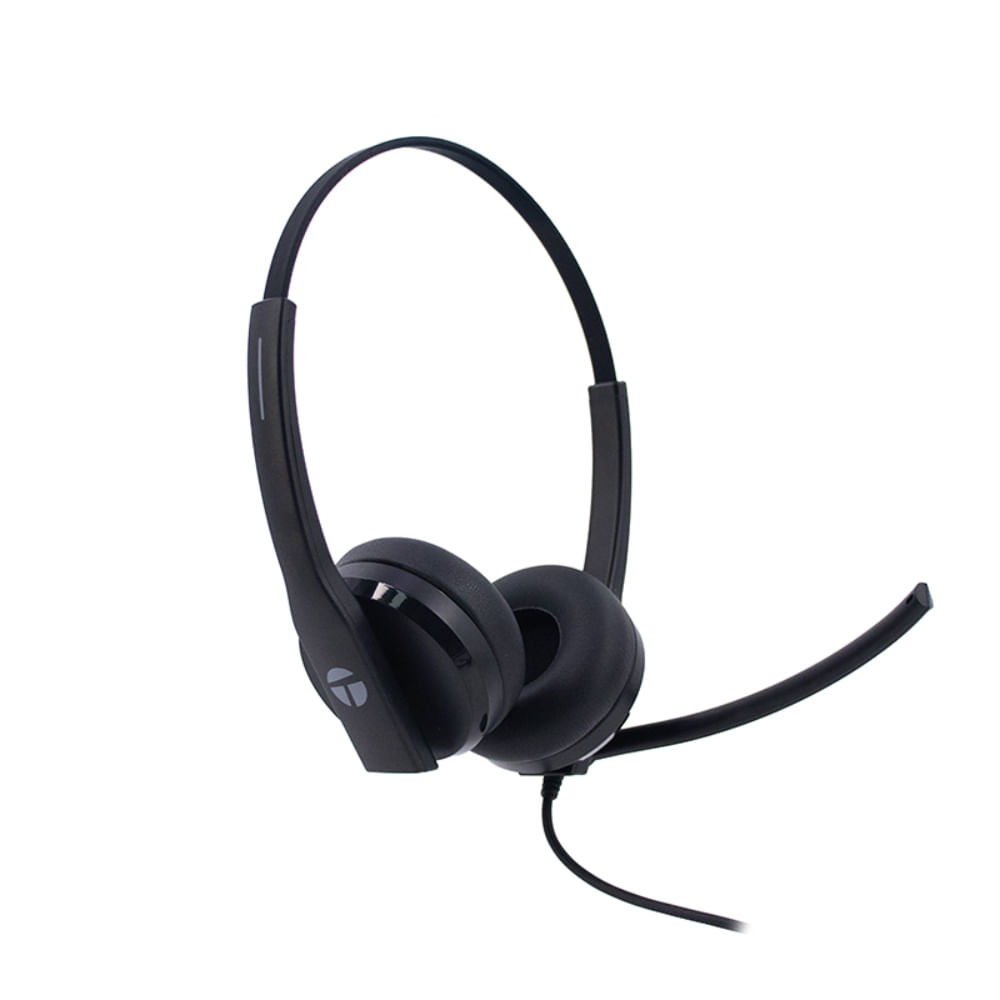 Audífono Alámbrico TEROS TE-8039CS USB - Negro