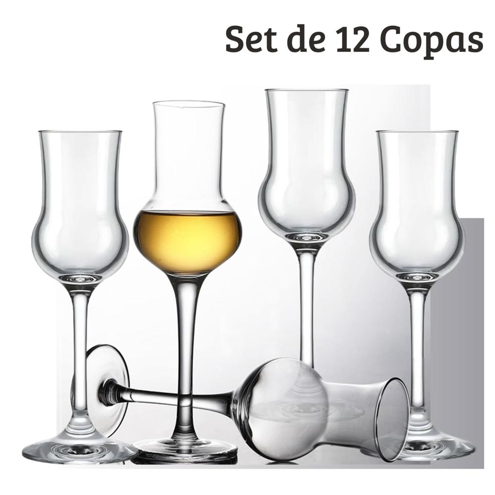 Copa Para Pisco 90ml Set De 12 Copas Alambic Nadir