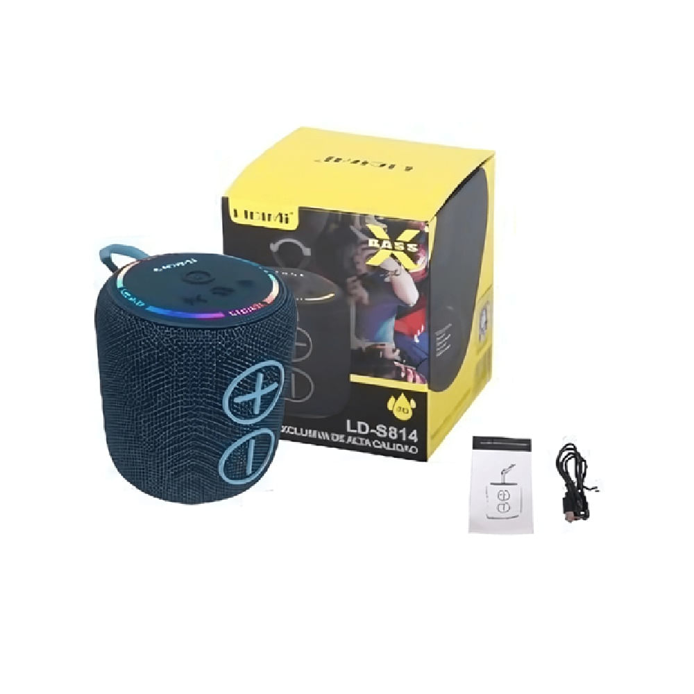 Mini Parlante LIDIMI 5W LD-S814  Bluetooth 5.0  Sonido Compacto y Potente