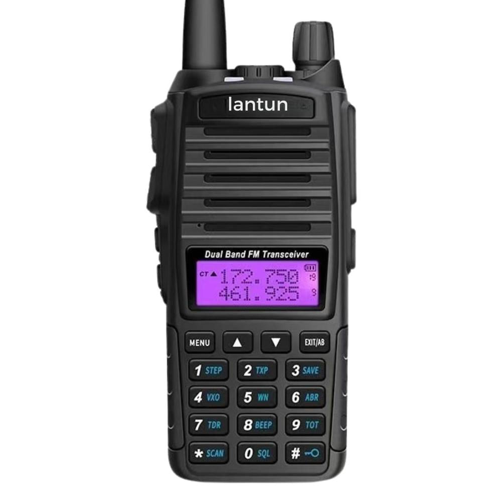 Walkie Talkie Profesional 15 KM con Radio FM y Doble Banda VHF/UHF