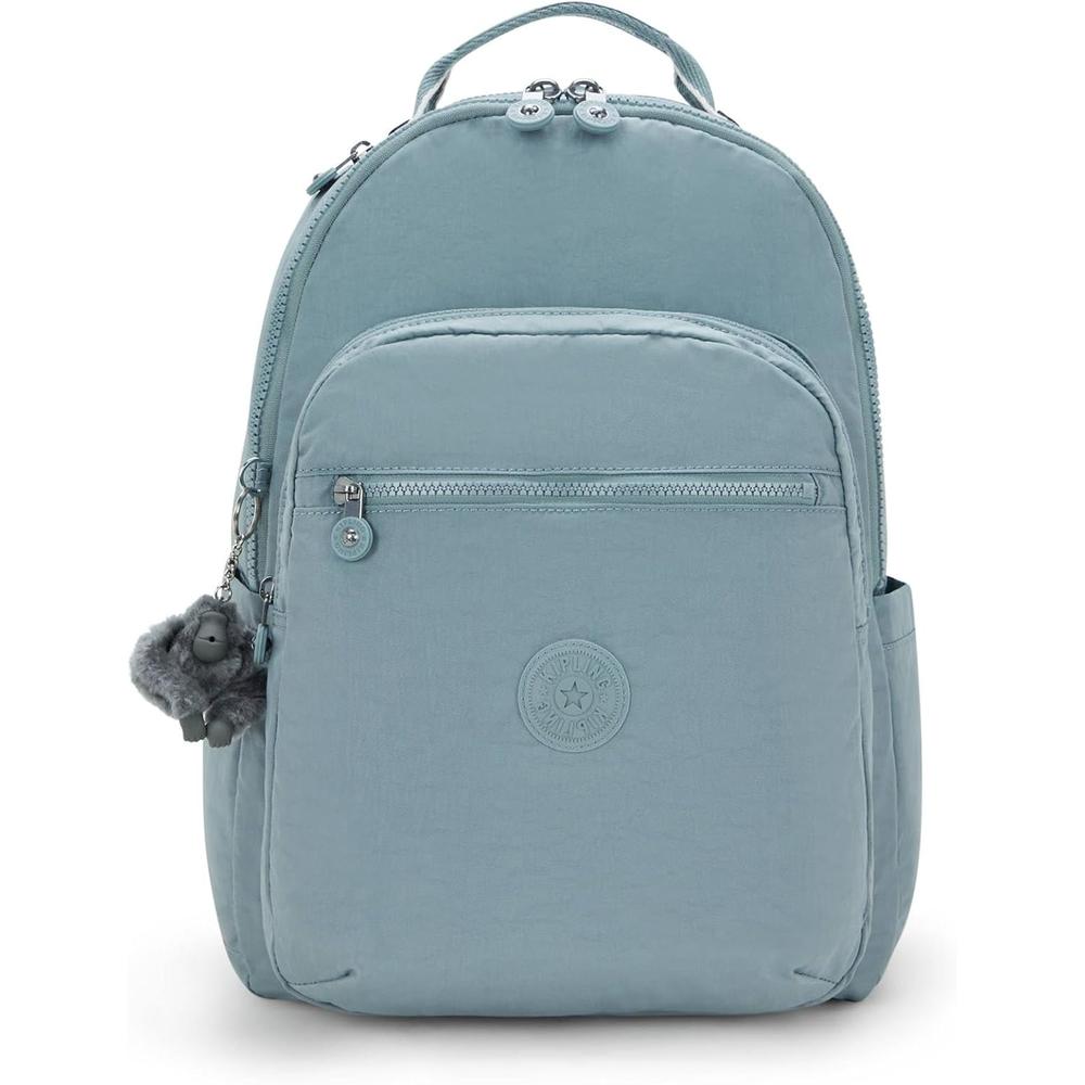 Kipling Seoul KI5210 Mochila Grande Para Mujer | Gris Relajado