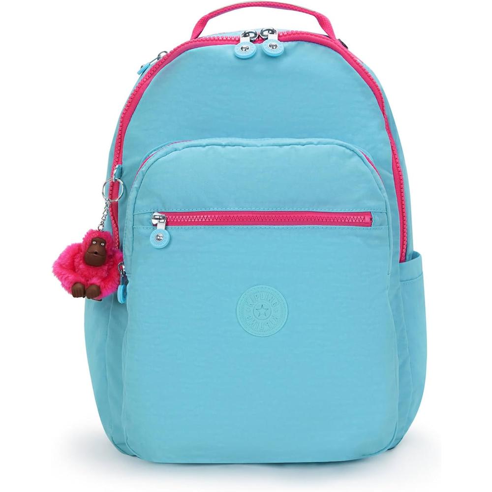 Kipling Seoul KI5210 Mochila Grande Para Mujer | Combo Mar Azul