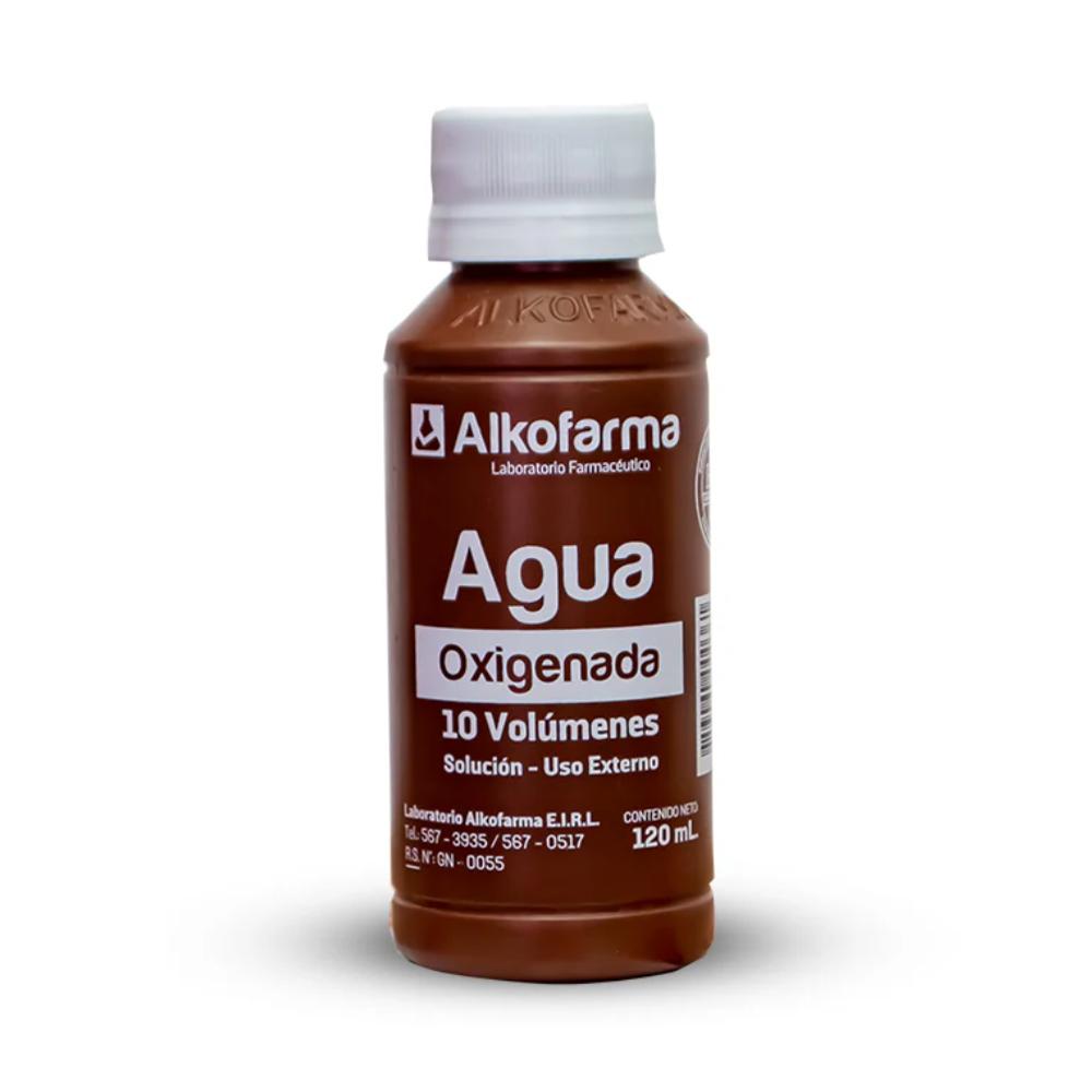 Agua Oxigenada de 120 ml Alkofarma